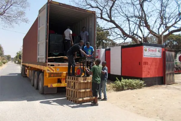 GENERATOR EXPORTED TO DAR  TANZANIA