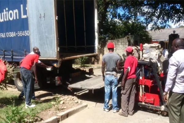 HYDRAULIC BLOCK MAKING PURCHASED BY LUBUMBASHI CUSTOMER