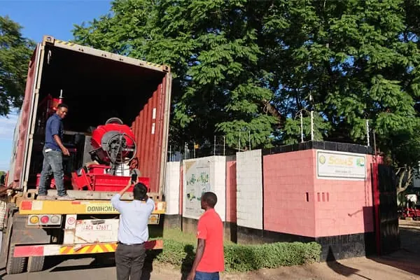 MIXERS EXPORTED TO HARARE, ZIMBABWE